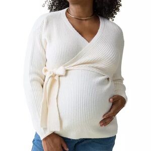 Ingrid & Isabel Maternity and Nursing Wrap Sweater